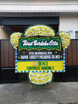 Papan Bunga Duka di Pejaten Timur