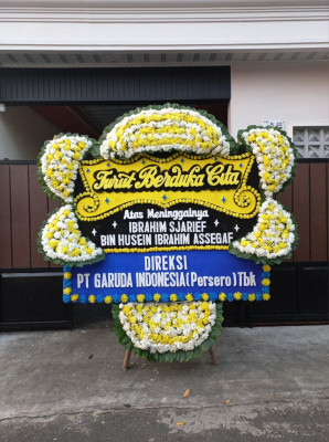 Papan Bunga Duka di Pejaten Timur